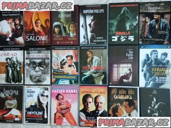 180 orig.DVD významných režisérů od 74 Kc – fotografie 1