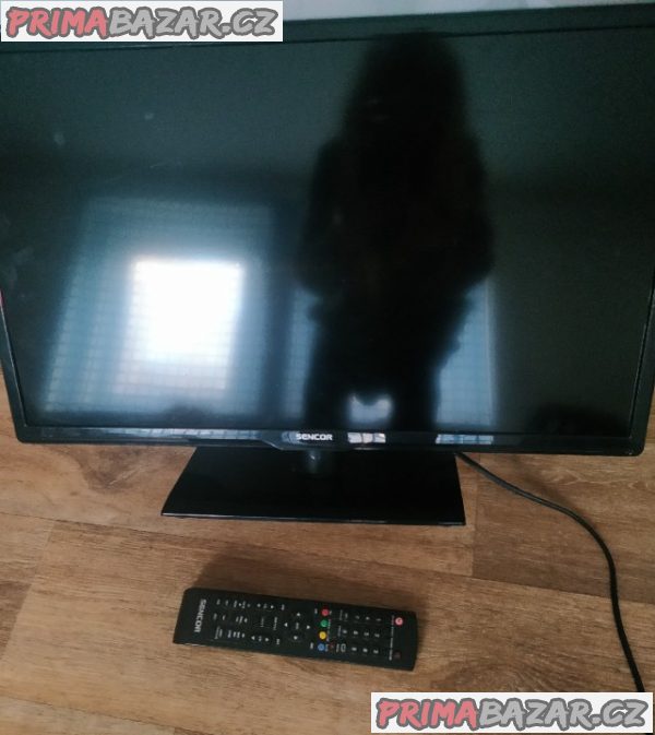 Sencor 24 LED TV plus zdarma k tv vnitřní anténu digitální DVB T2 – fotografie 1