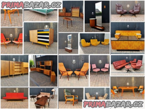 Koupím retro nábytek z 20-70 let. – fotografie 5