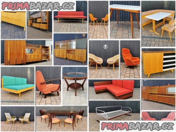Koupím retro nábytek z 20-70 let. – fotografie 6