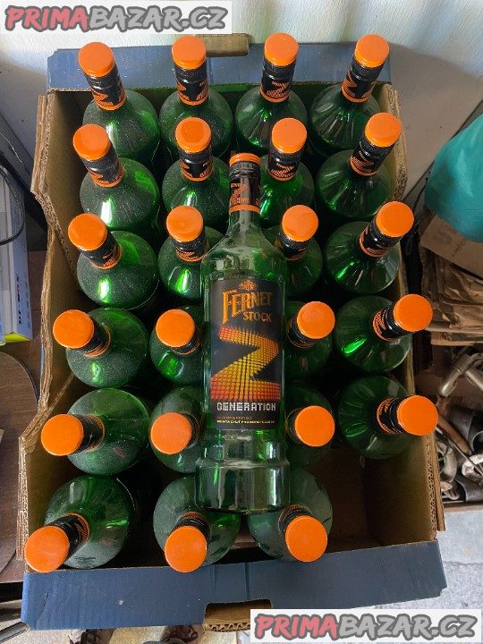 Prázdné čisté lahve Fernet Stock Z - 24 kusů – fotografie 1