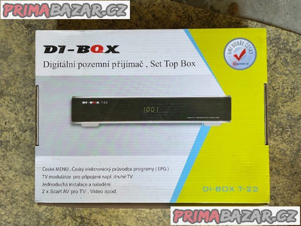 Set Top Box, digitální pozemní přijímač, D1-box – fotografie 1