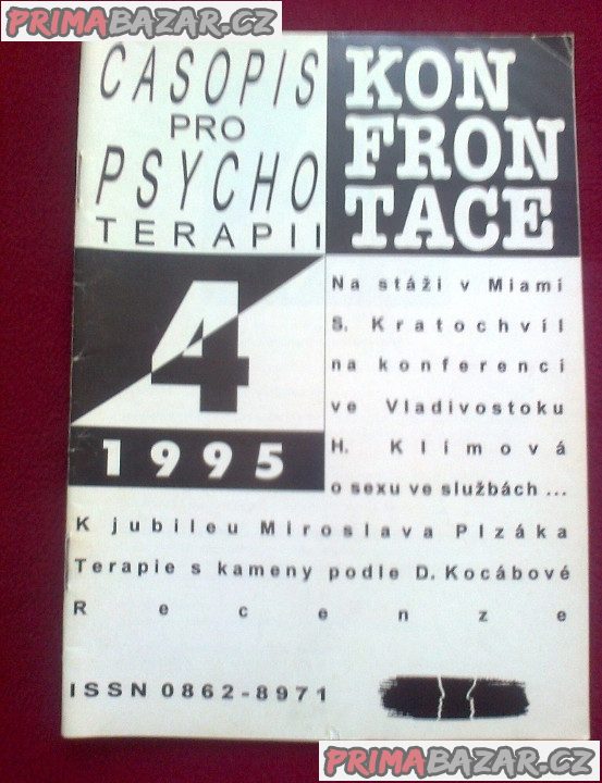 starší časopisy pro obor PSYCHOLOGIE  -  Konfrontace – fotografie 10