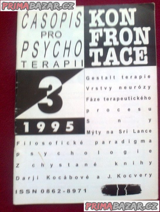 starší časopisy pro obor PSYCHOLOGIE  -  Konfrontace – fotografie 4