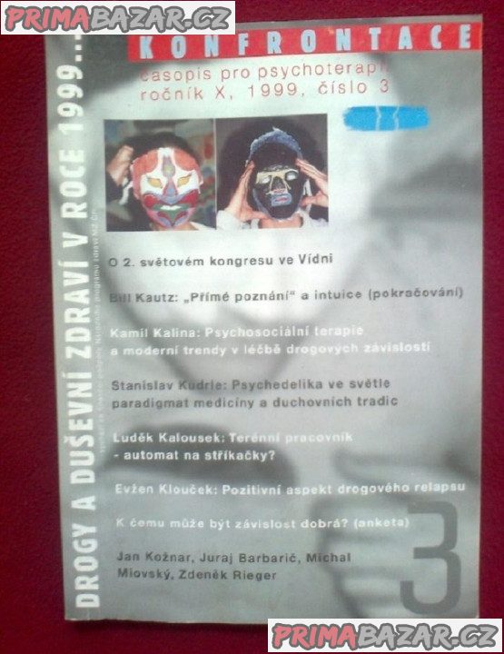 starší časopisy pro obor PSYCHOLOGIE  -  Konfrontace – fotografie 7