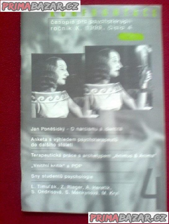 starší časopisy pro obor PSYCHOLOGIE   - Konfrontace – fotografie 3