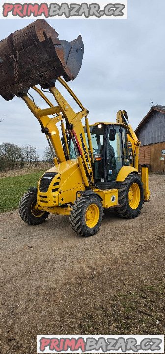 Traktorbagr Komatsu WB93-R r2008 – fotografie 1