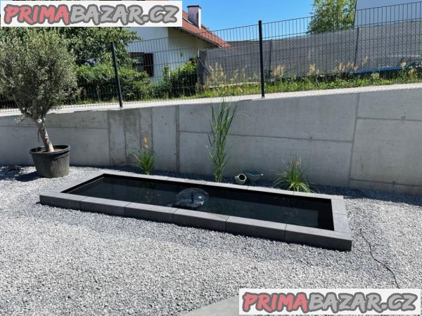 Obdélníková sklolaminátová nádoba 120x360 cm – fotografie 2