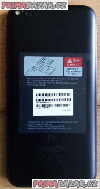 Prodám Xiaomi Redmi Go + SIM karta zdarma. – fotografie 2