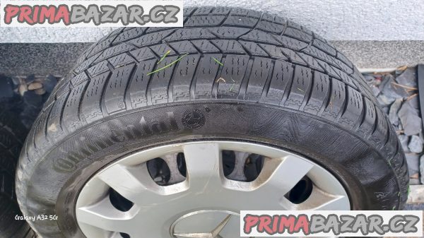 PRODÁM sadu 4ZIMNÍ i 4LETNÍ PNEU 4xplecháče s poklicí MERCEDES – fotografie 1