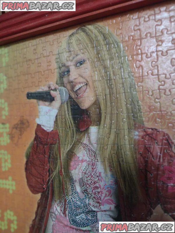 Zarámované puzzle Hannah Montana – fotografie 1