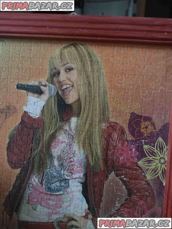 Zarámované puzzle Hannah Montana – fotografie 2