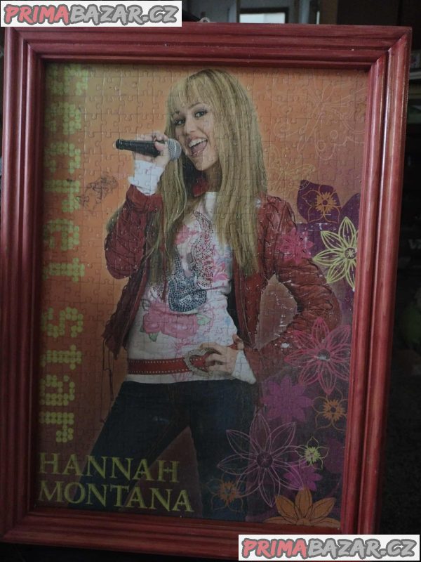 Zarámované puzzle Hannah Montana – fotografie 3
