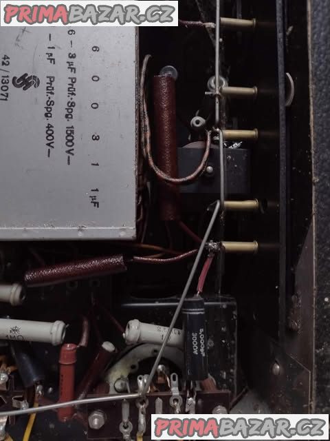 Velmi vzácný starožitný čtyřelektronkový zesilovač KLANGFILM 31612 – fotografie 6