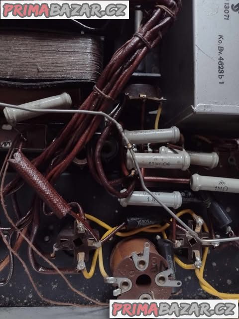 Velmi vzácný starožitný čtyřelektronkový zesilovač KLANGFILM 31612 – fotografie 8