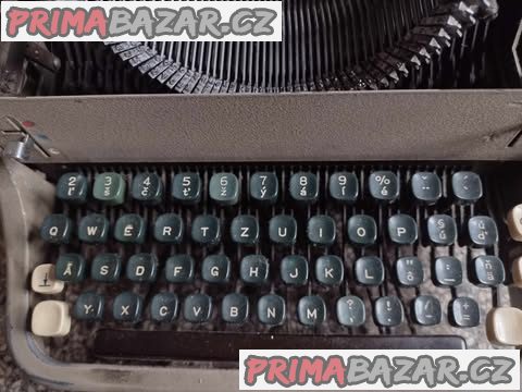 Starožitný psací stroj ZETA – fotografie 1