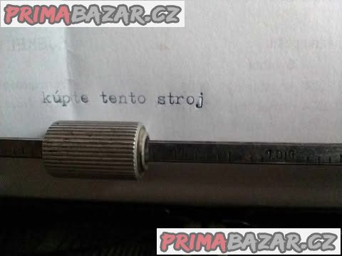 Starožitný psací stroj ZETA – fotografie 6