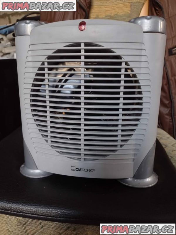 Přenosný elektrický horkovzdušný ventilátor – fotografie 1