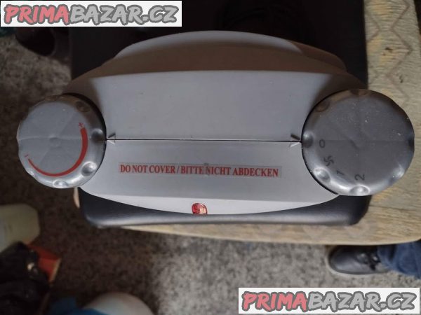 Přenosný elektrický horkovzdušný ventilátor – fotografie 2