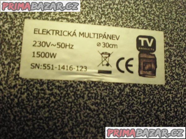 ELEKTRICKÁ PÁNEV – fotografie 4