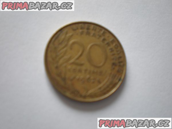 MINCE Francie 20 centimů 1962 – fotografie 1