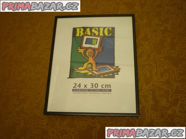 KOVOVÝ RÁM 24x30 cm - Černý – fotografie 1