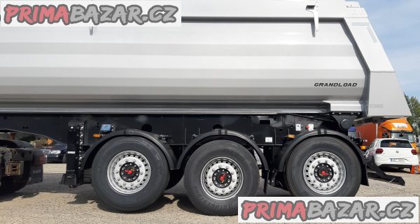 Sklápěcí návěs MEILLER 26 m3 Hardox - NOVÝ / 2x ZVEDACÍ NÁPRAVY / plachta / BRZDA FINIŠERU / rezerva / WABCO SmartBoard / SKLADEM - IHNED – fotografie 2