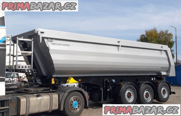 Sklápěcí návěs MEILLER 26 m3 Hardox - NOVÝ / 2x ZVEDACÍ NÁPRAVY / plachta / BRZDA FINIŠERU / rezerva / WABCO SmartBoard / SKLADEM - IHNED – fotografie 7