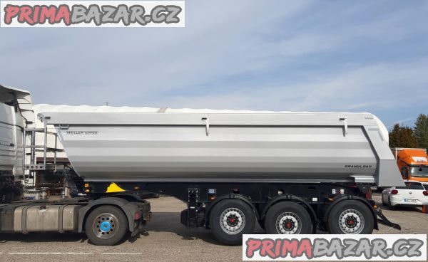 Sklápěcí návěs MEILLER 26 m3 Hardox - NOVÝ / 2x ZVEDACÍ NÁPRAVY / plachta / BRZDA FINIŠERU / rezerva / WABCO SmartBoard / SKLADEM - IHNED – fotografie 8