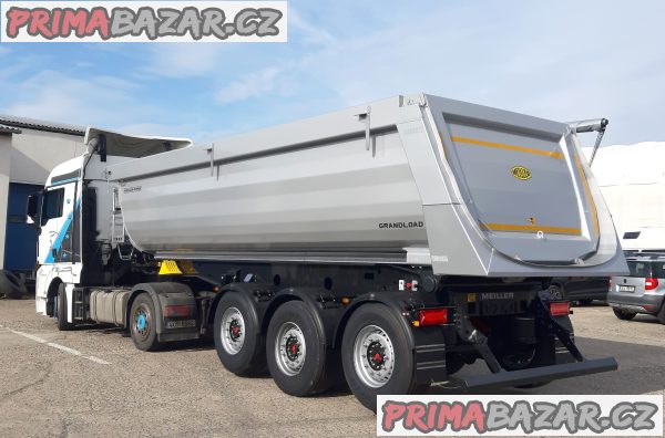 Sklápěcí návěs MEILLER 26 m3 Hardox - NOVÝ / 2x ZVEDACÍ NÁPRAVY / plachta / BRZDA FINIŠERU / rezerva / WABCO SmartBoard / SKLADEM - IHNED – fotografie 9