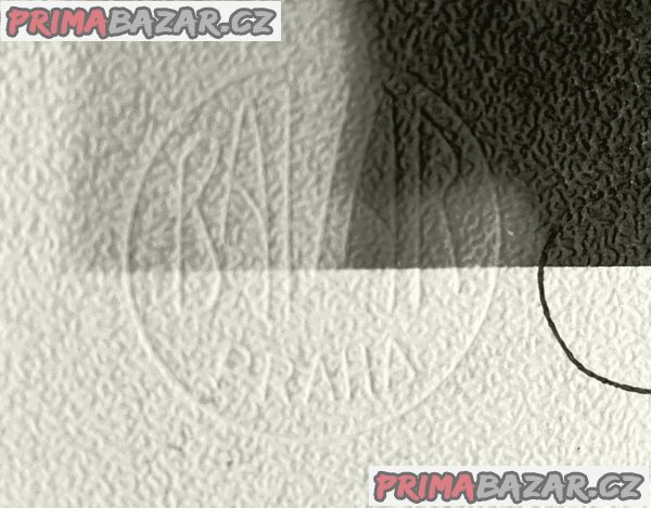 Vlasta Burian autogram, fotoateliér Balzar, krásný stav – fotografie 3