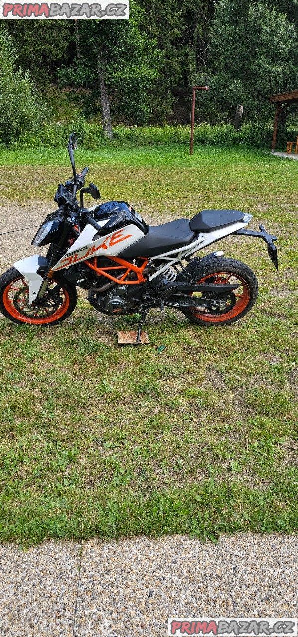 Prodám KTM 390 Duke 2017 – STK do 2028, Akrapovič, pojízdná, k opravě, cena k jednání – fotografie 3