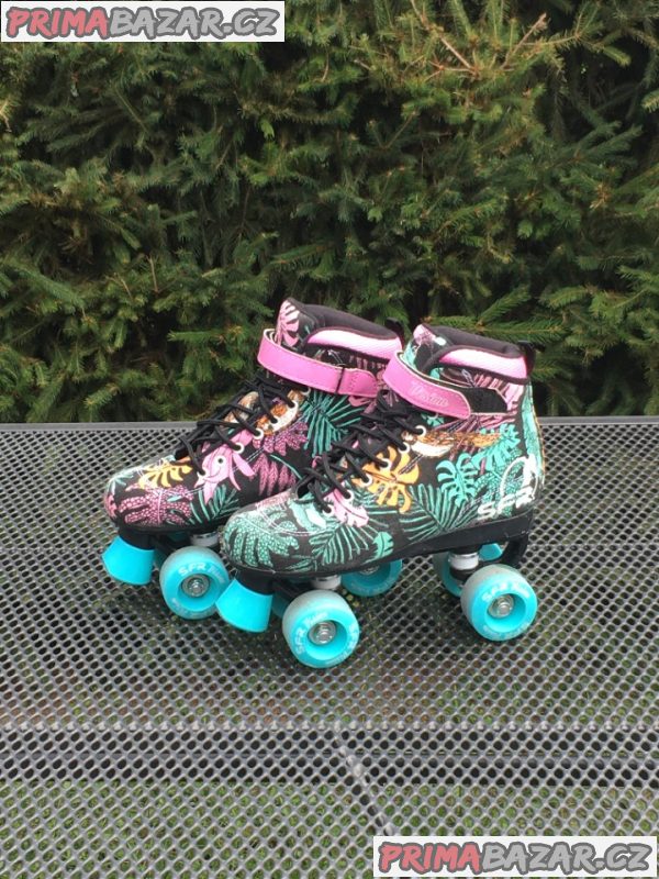 Kolečkové brusle SFR Vision V2 Canvas Floral – fotografie 2