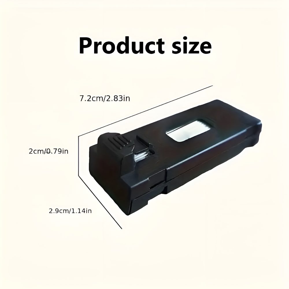 NOVÉ 3.7V baterie pro drony - kompatibilní s čtěte – fotografie 1