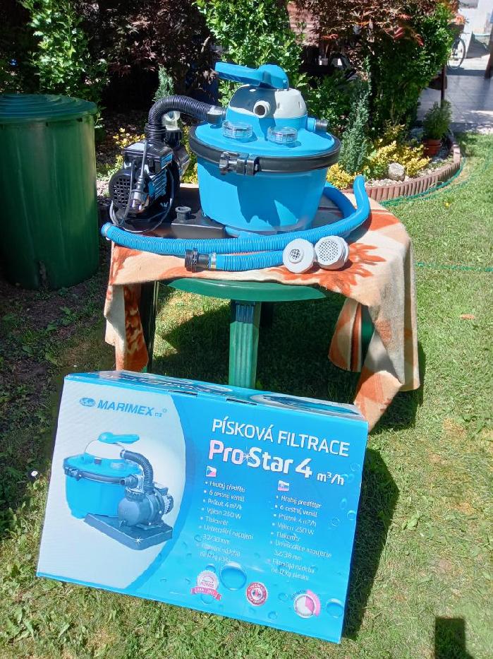 prodám pískovou filtraci – fotografie 1
