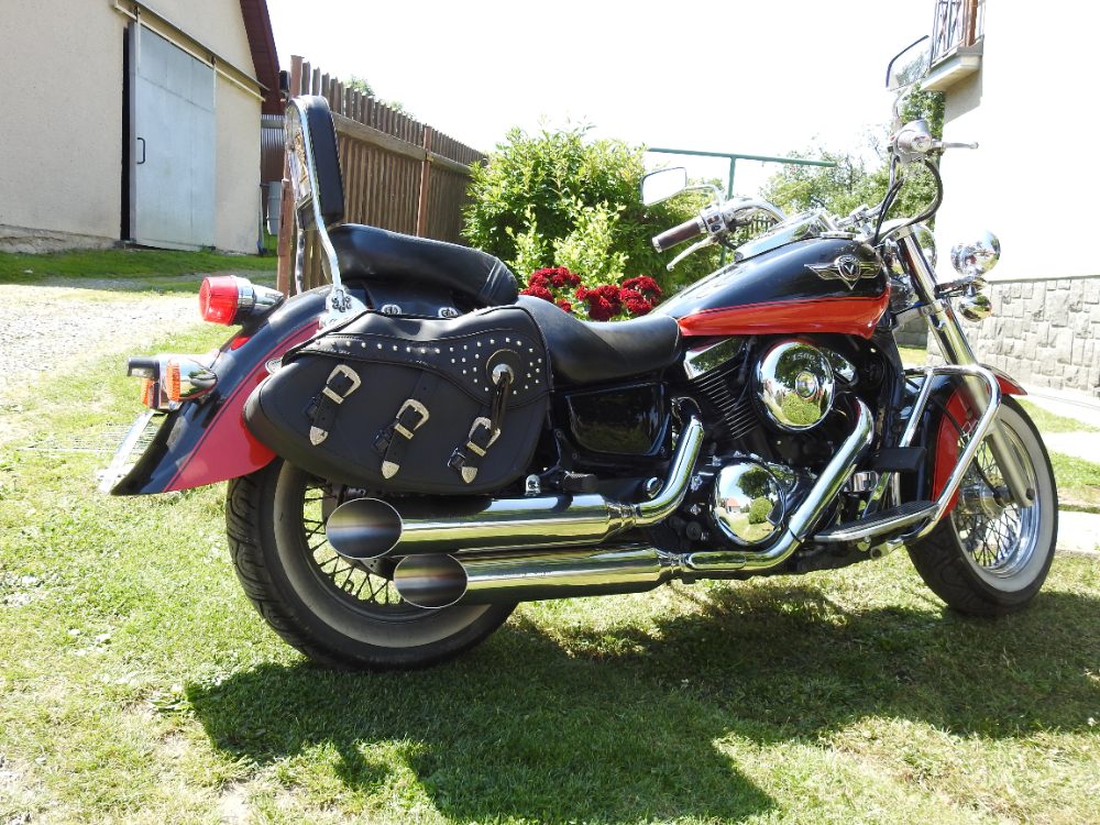 Suzuki Nové Nerezové Laděné Výfuky Thundering Eagle – fotografie 1