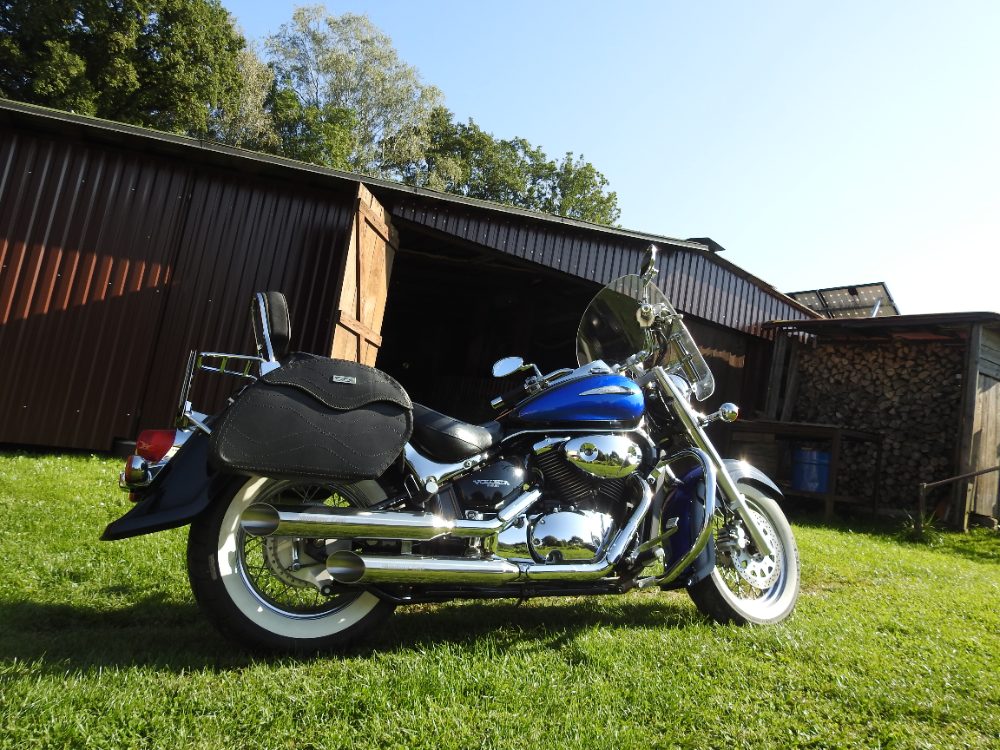 Suzuki Nové Nerezové Laděné Výfuky Thundering Eagle – fotografie 6