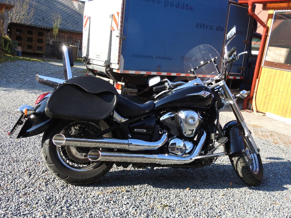 Kawasaki Nové Nerezové Laděné Výfuky Thundering Eagle – fotografie 3