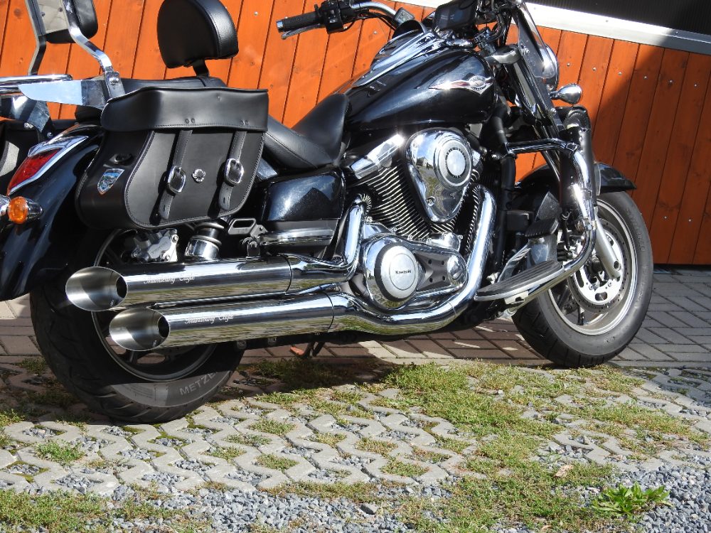 Kawasaki Nové Nerezové Laděné Výfuky Thundering Eagle – fotografie 9