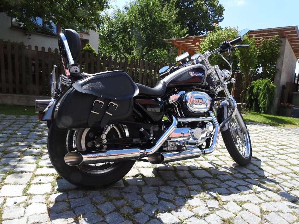 Harley Davidson Nové Nerezové Laděné Výfuky Thundering Eagle – fotografie 1