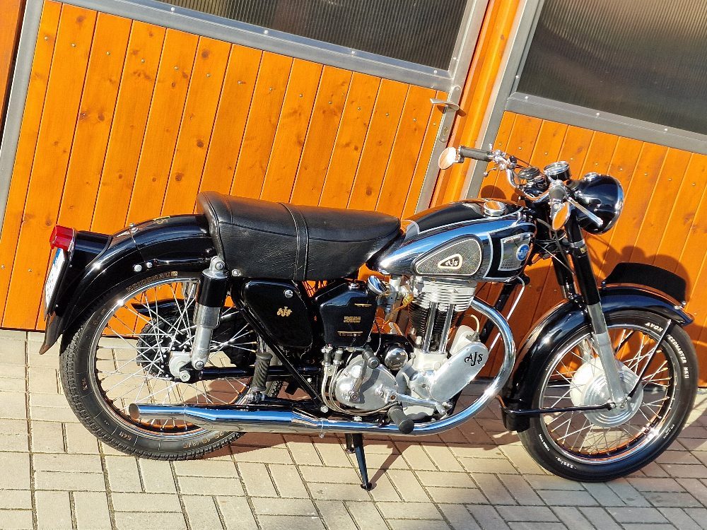 AJS 350 M16 1954 po renovaci – fotografie 1