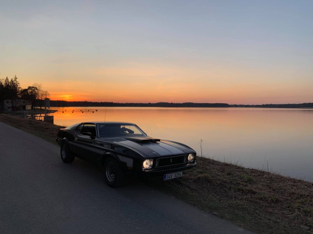 Ford Mustang Mach1 Fastback 1973 Cobra Jet Q-Code – fotografie 1