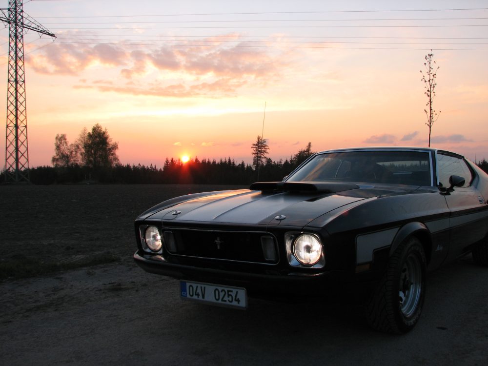 Ford Mustang Mach1 Fastback 1973 Cobra Jet Q-Code – fotografie 2