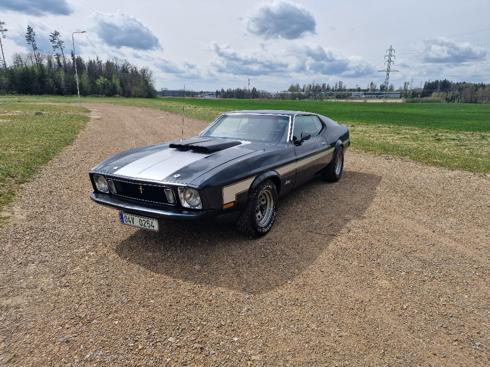 Ford Mustang Mach1 Fastback 1973 Cobra Jet Q-Code – fotografie 3