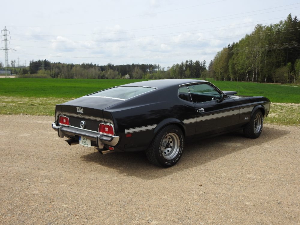 Ford Mustang Mach1 Fastback 1973 Cobra Jet Q-Code – fotografie 5
