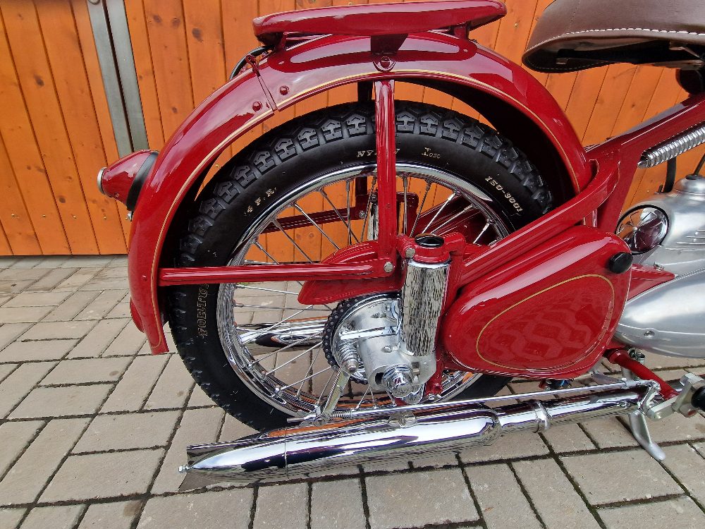 Jawa 250 pérák 1950 Po Renovaci – fotografie 7